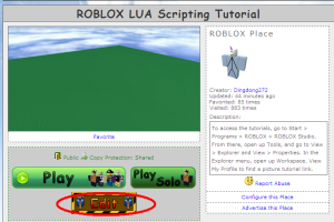 ROBLOX Studio - ROBLOX Lua Tutorials